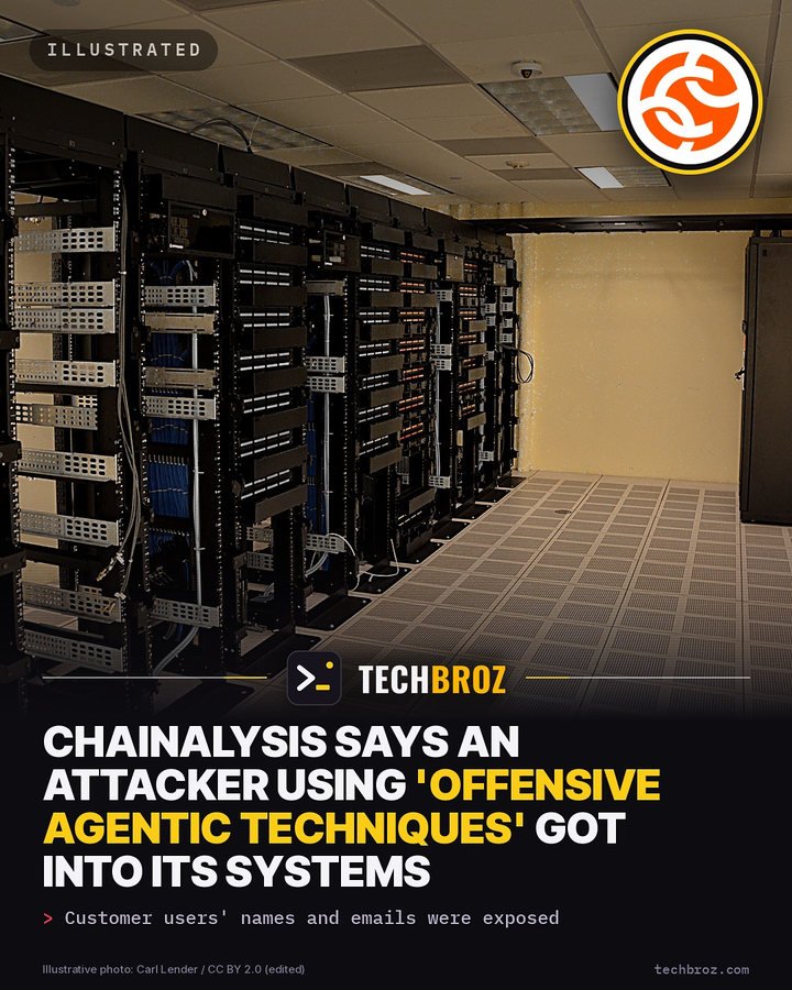 Fail card: Chainalysis, the firm police use to trace crypto crime, says an attacker using 'offensive agentic techniques' got into its systems