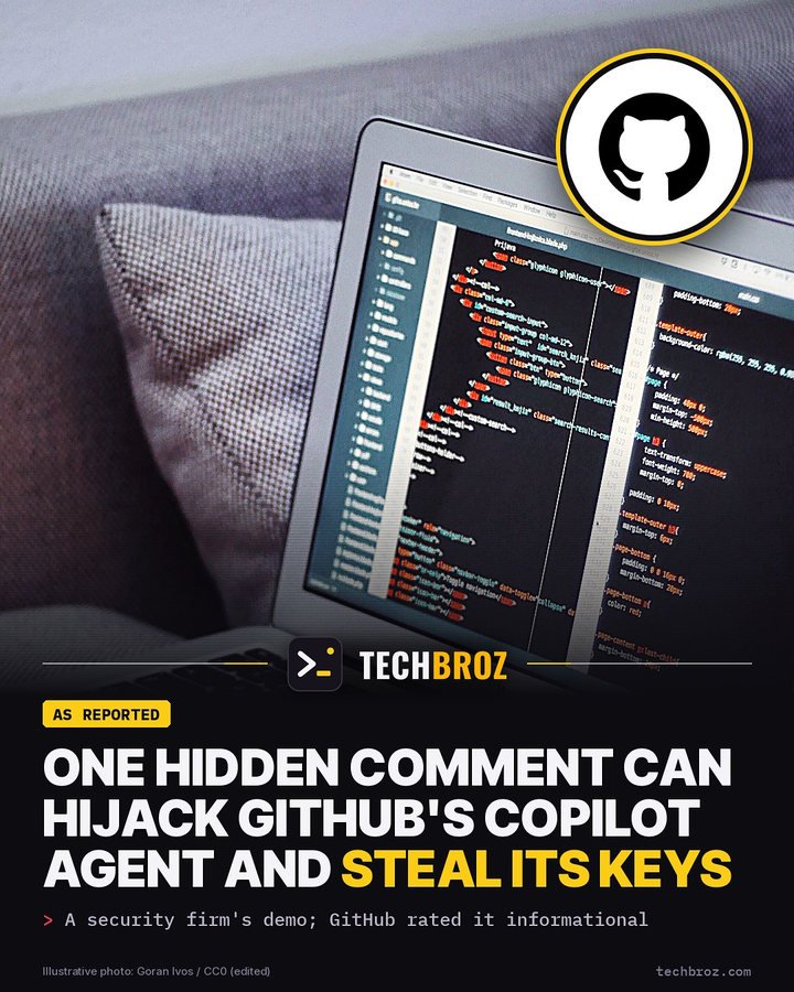 Fail card: One hidden comment on a GitHub issue can hijack Copilot's coding agent, researchers say